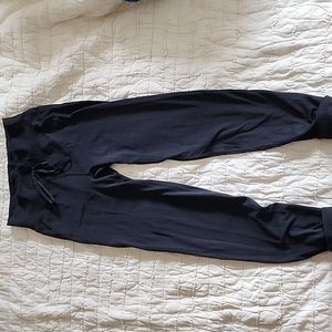 Pink active joggers, black, size small